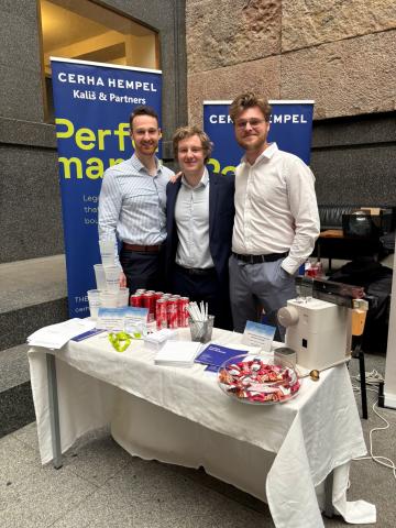 Stánek Cerha Hempel Kališ & Partners na ELSA Job Fair 2026